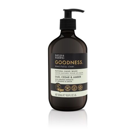 Baylis&Harding Hand Wash Goodness Oud, Cedar & Amber