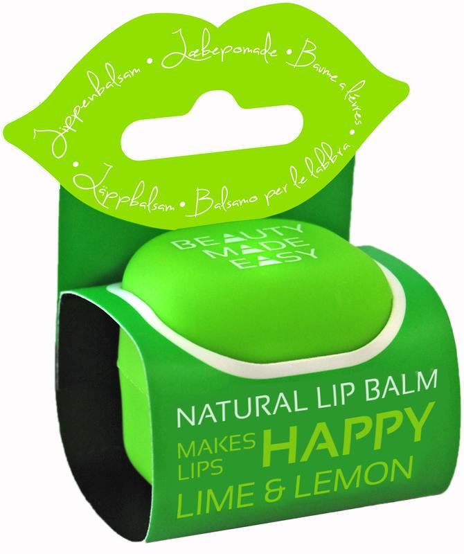 Beauty Made Easy Lipbalm Lime & Lemon
