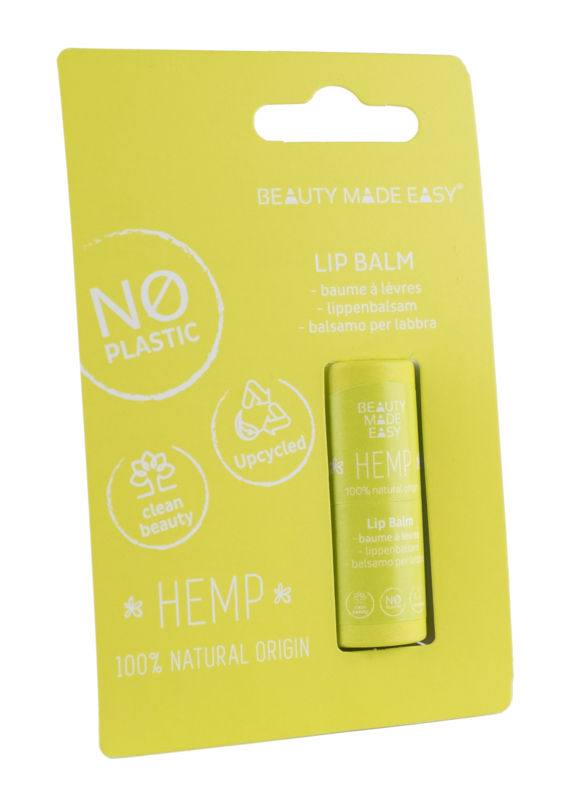 Beauty Made Easy Papertube Lipbalm Hemp