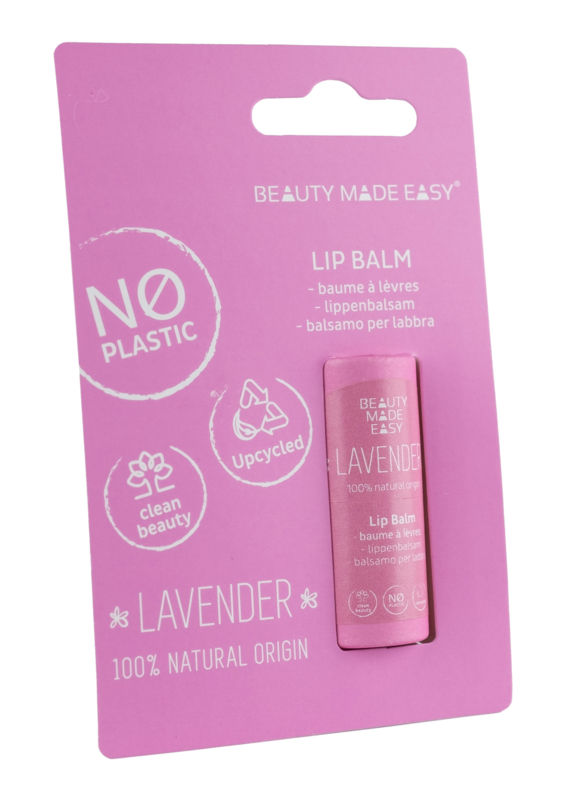 Beauty Made Easy Papertube Lipbalm Lavender
