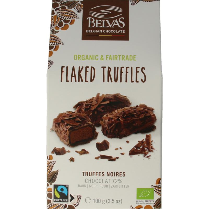 Belvas Flaked Truffels Bio Fairtrade