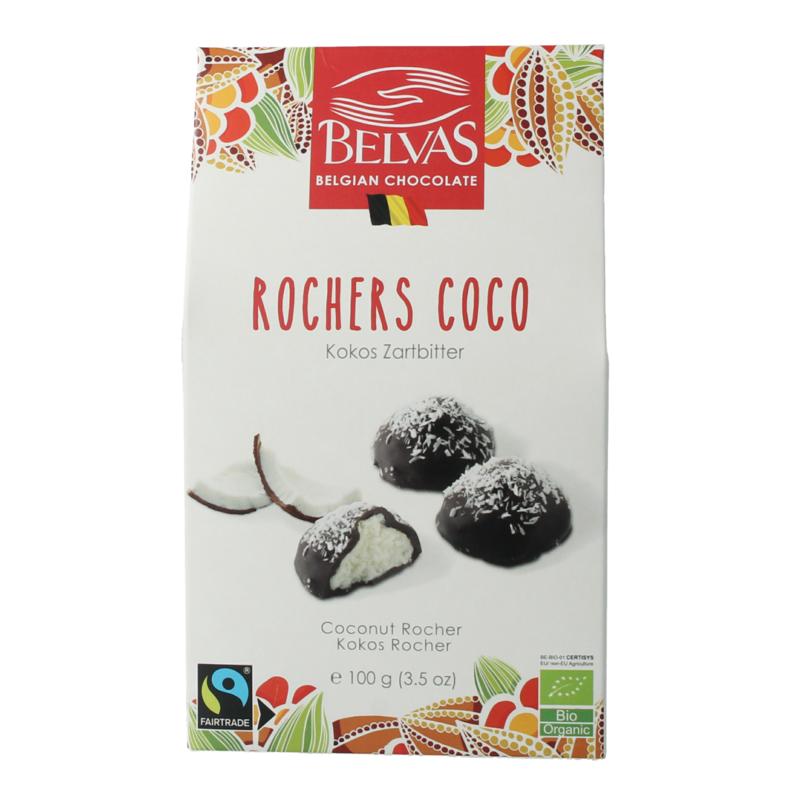 Belvas Kokos Rocher Bio Fairtrade
