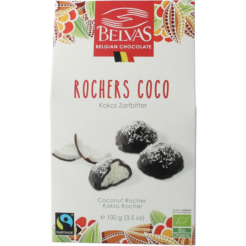 Belvas Kokos Rocher Bio Fairtrade