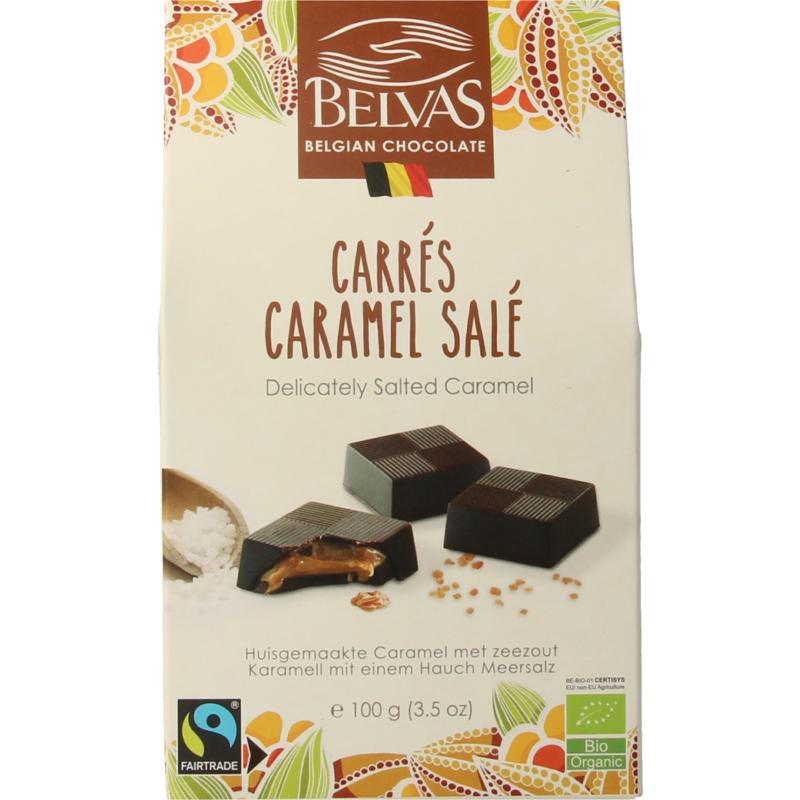 Belvas Puur Met Licht Gezouten Caramel Bio Fairtrade