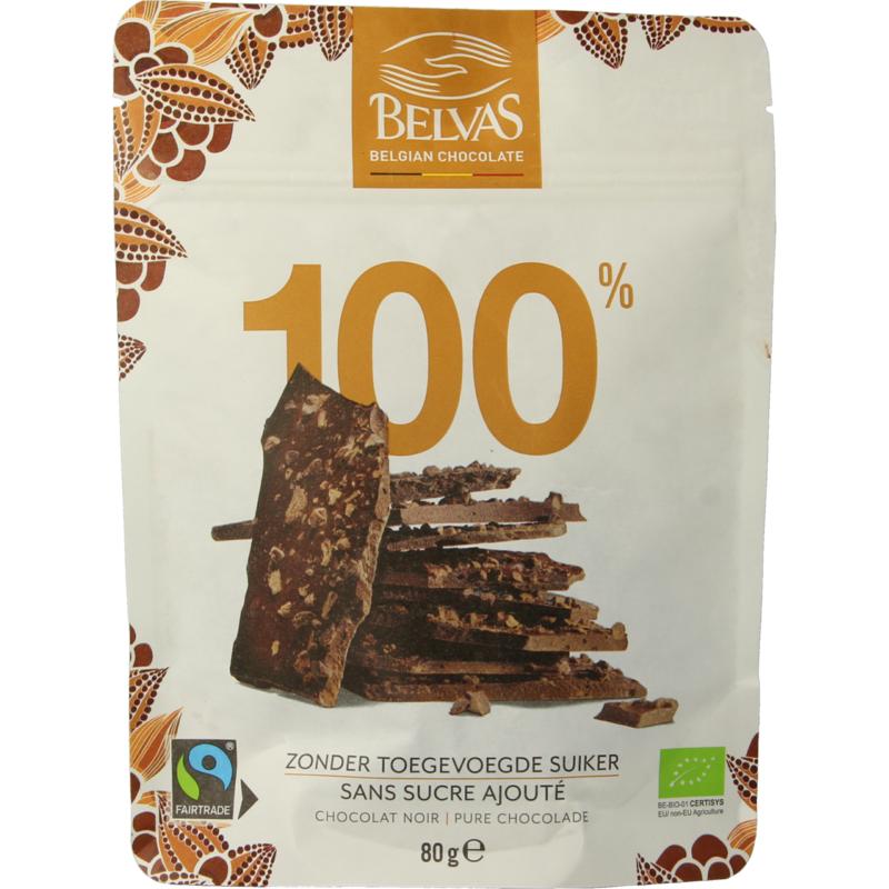 Belvas Thins Dark 100% Bio