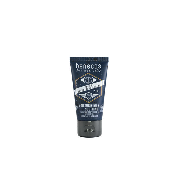Benecos Bio For Men Only Face Aftershave Balm 2In1