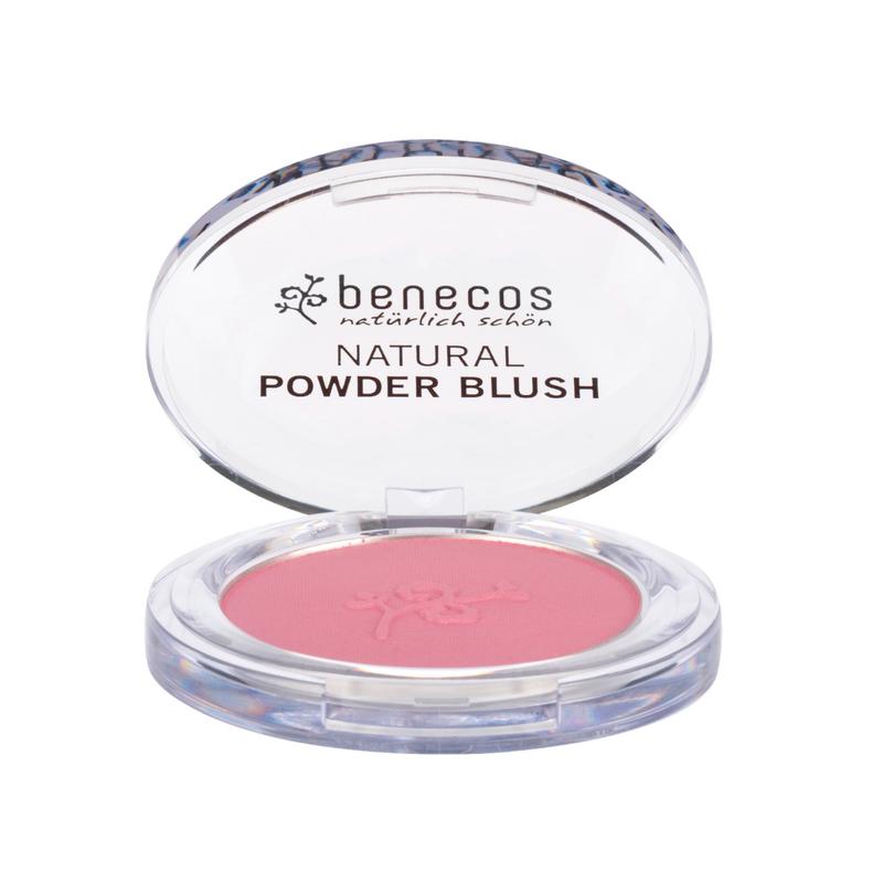 Benecos Natural Compact Blush Mallow Rose