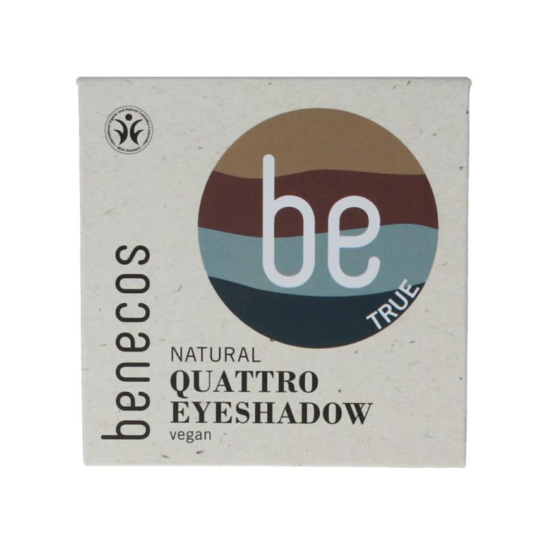 Benecos Natural Eyeshadow Quantro True Blue