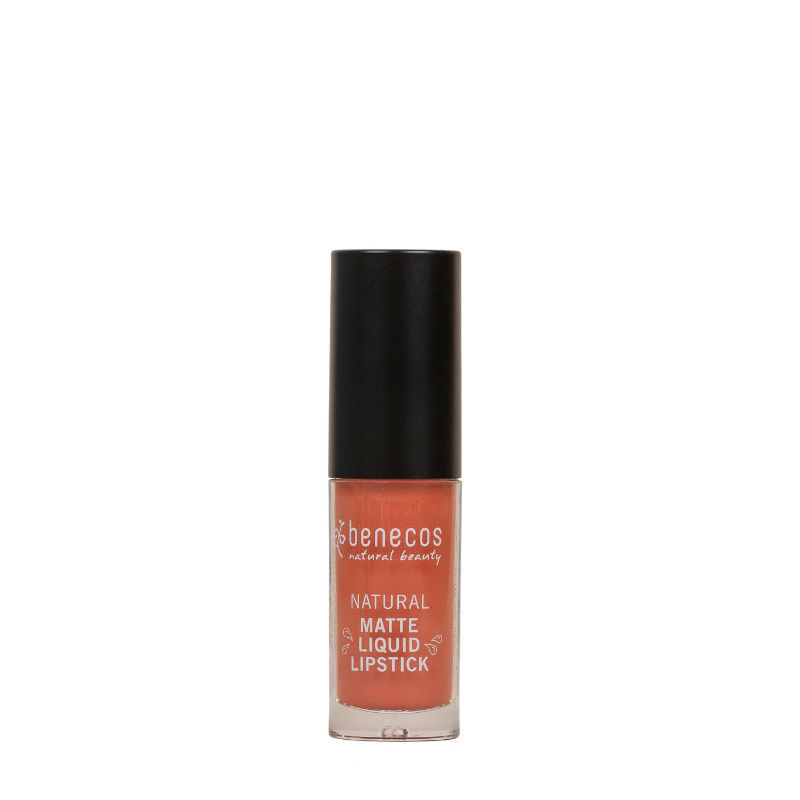 Benecos Natural Lipstick Liquid Mat Coral Kiss