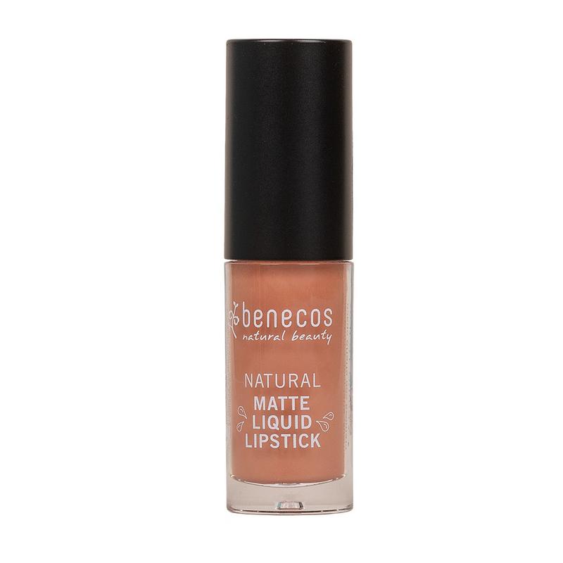 Benecos Natural Lipstick Liquid Mat Desert Rose