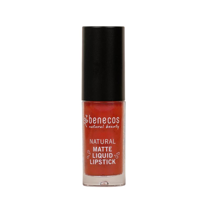 Benecos Natural Lipstick Liquid Mat Trust In Rust