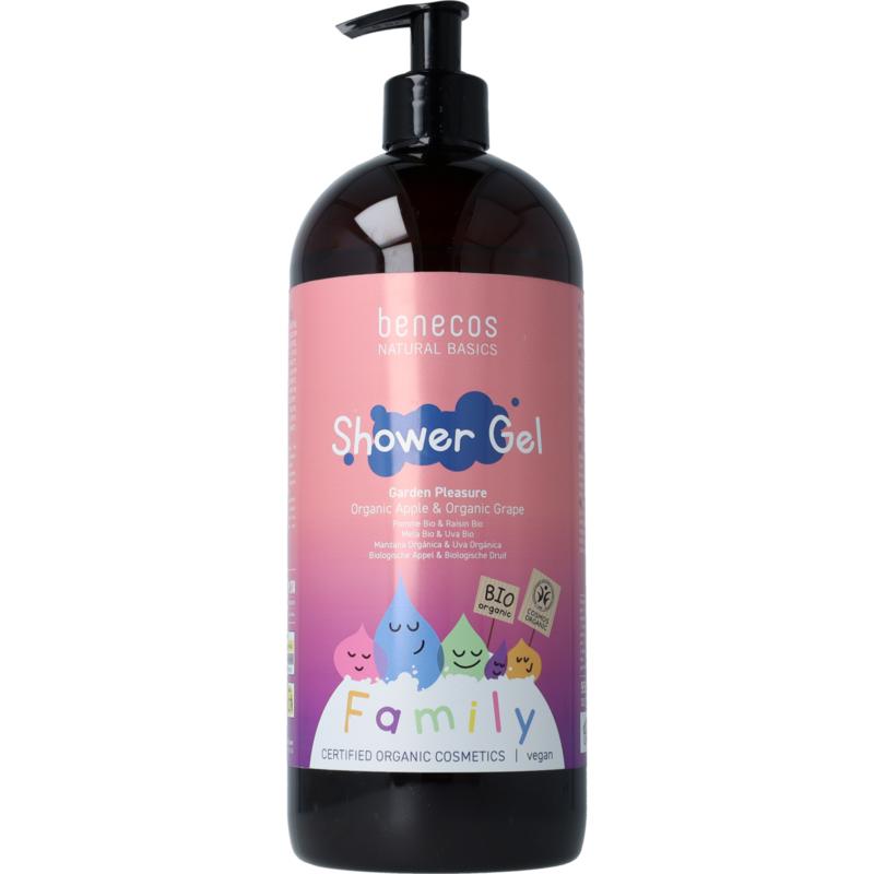 Benecos Natural Showergel Family Size Garden Pleasure