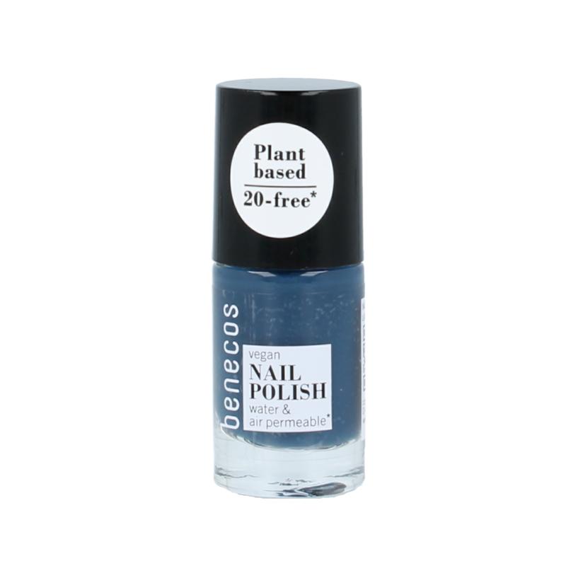 Benecos Vegan Nail Polish Nordic Blue 20-Free Plantbased