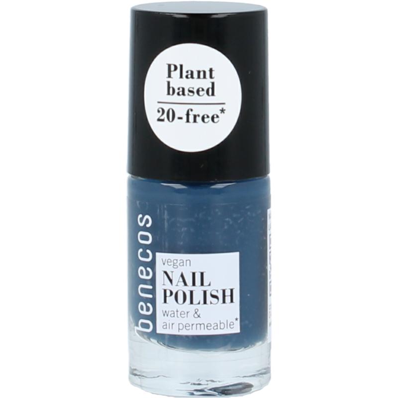 Benecos Vegan Nail Polish Nordic Blue 20-Free Plantbased