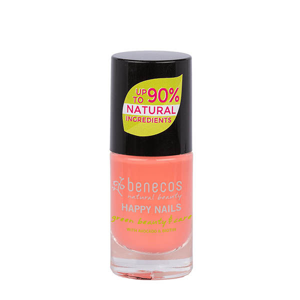 Benecos Vegan Nail Polish Peach Sorbet 20-Free Plantbased