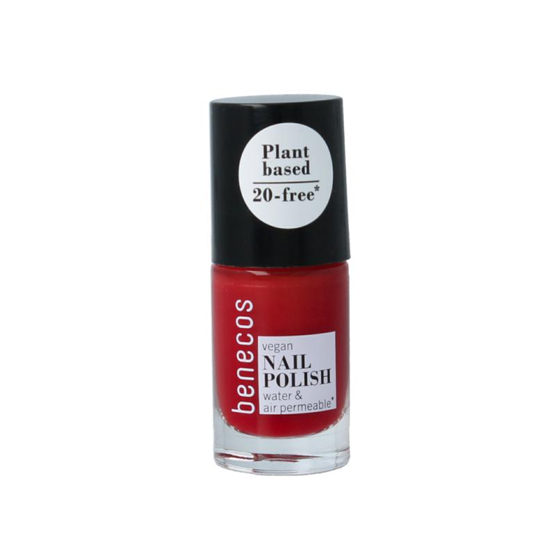 Benecos Vegan Nail Polish Vintage Red 20-Free Plantbased
