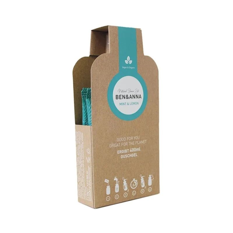 Ben&Anna Showergel Flakes Mint & Lemon