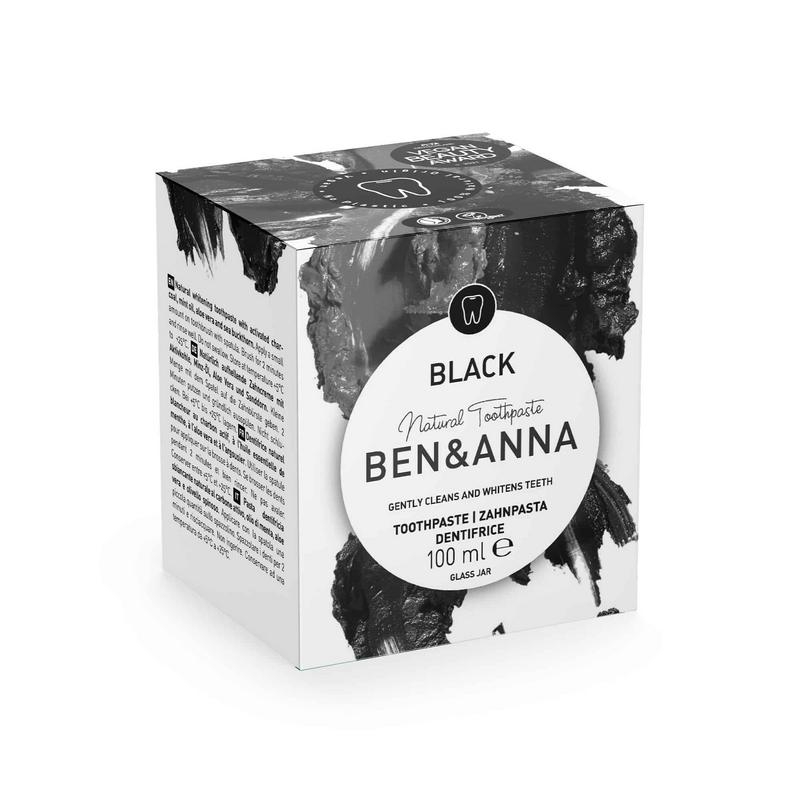 Ben&Anna Tandpasta Zwart Active Charcoal