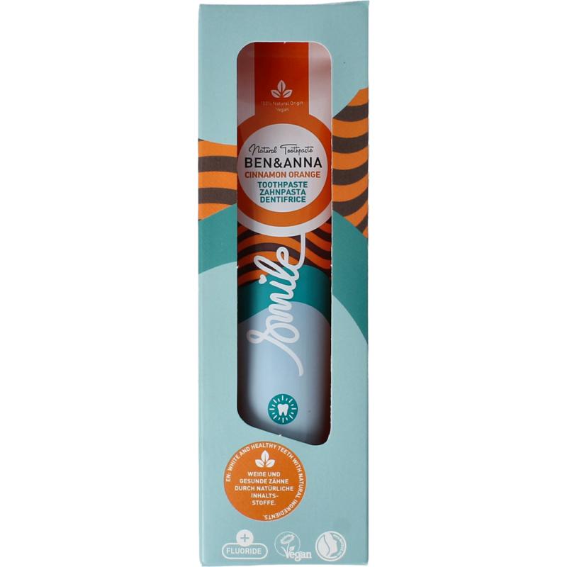 Ben&Anna Toothpaste Smile Cinnamon Orange