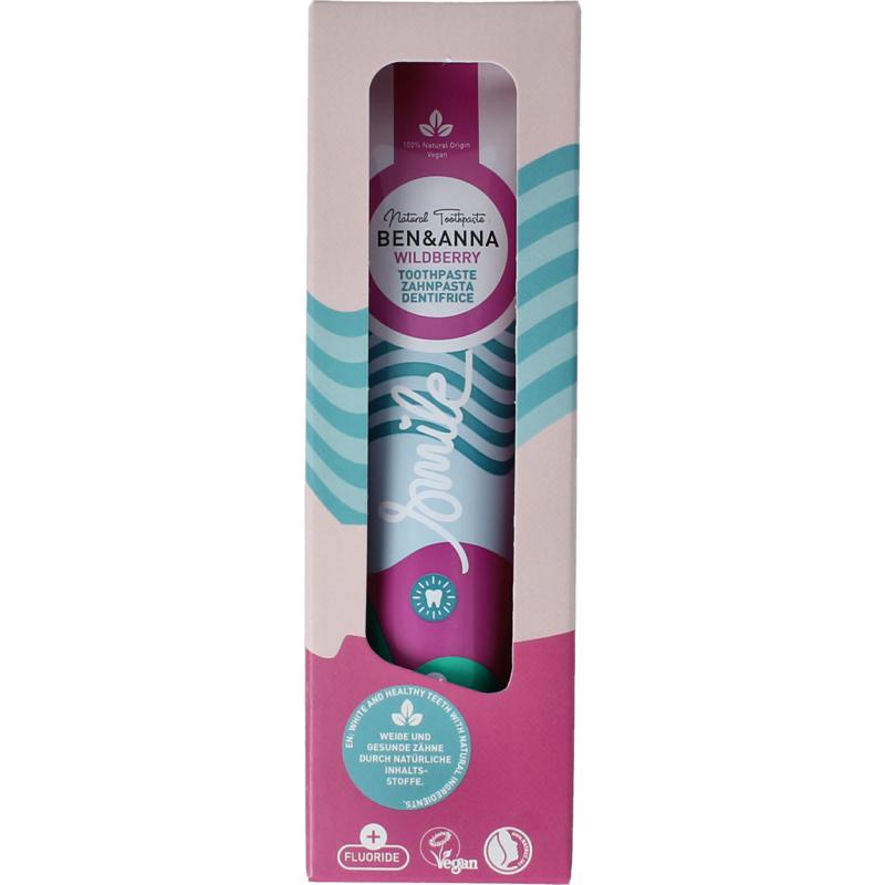 Ben&Anna Toothpaste Smile Wildberry