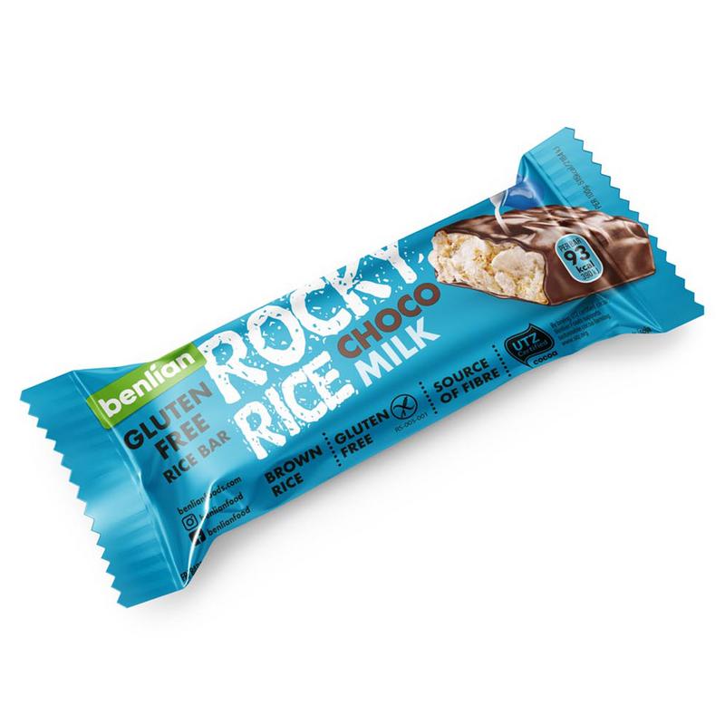 Benlian Rocky Rice Choco Milk Bar Glutenvrij