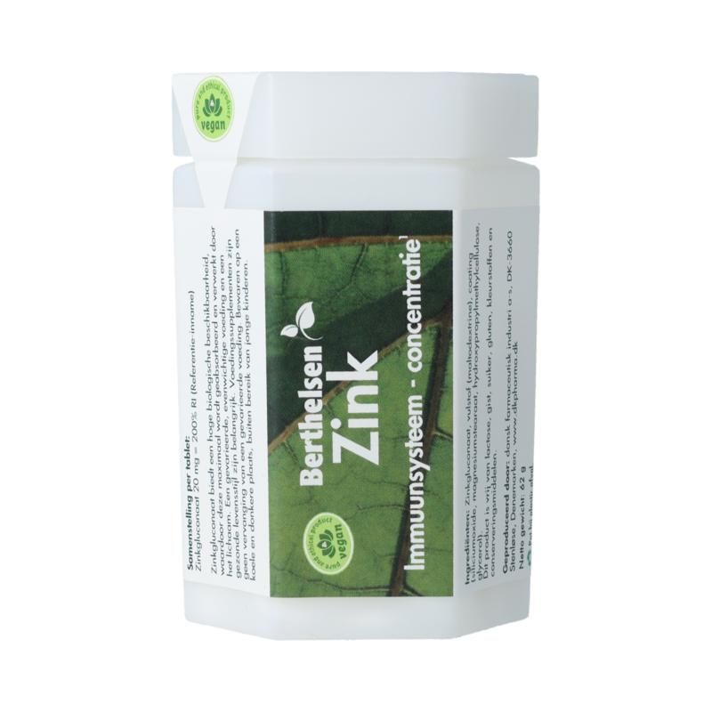 Berthelsen Zink Gluconaat 20Mg