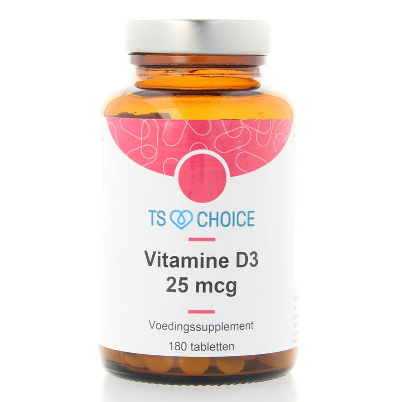 Ts Choice Vitamine D3 25Mcg