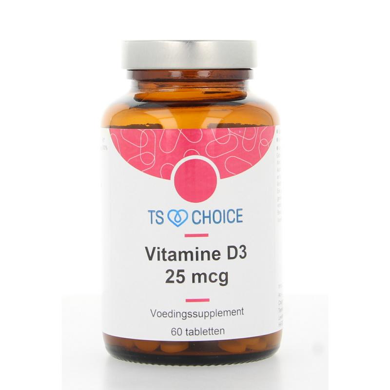 Ts Choice Vitamine D3 25Mcg