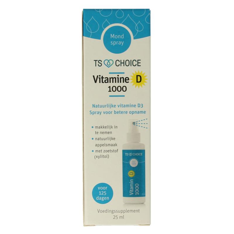 Ts Choice Vitaminespray Vitamine D 1000