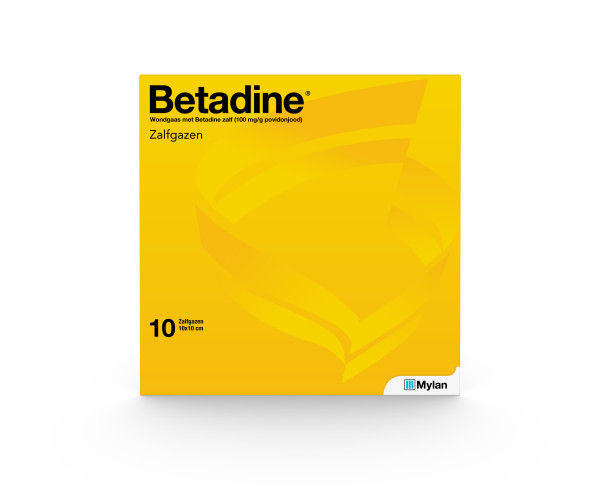 Betadine Desinfectie Zalfgazen