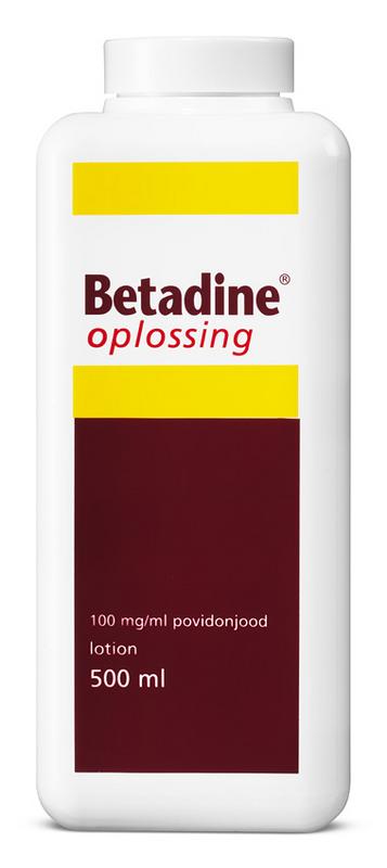 Betadine Jodium Oplossing 100Mgml