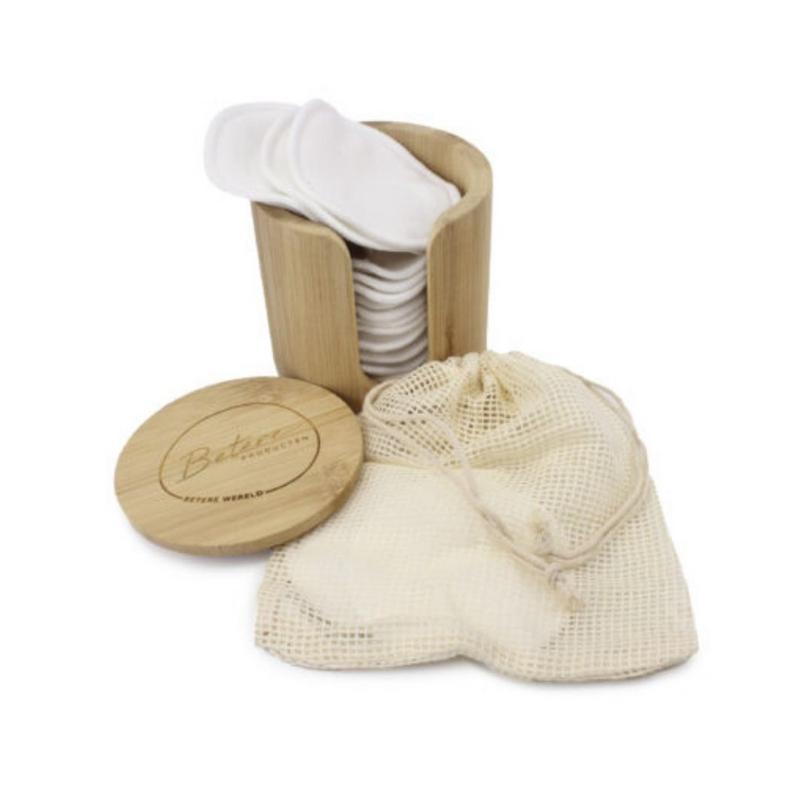 Betereproducten Opslagdoosje Voor Herbruikbare Wattenschijfjes