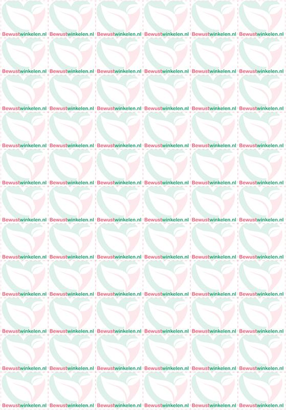 Bewustwinkelen Schapkaartjes Klein 66 Per Vel