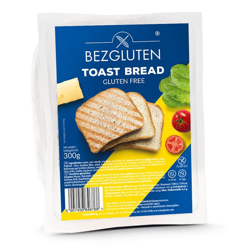 Bezgluten Toast Brood Glutenvrij