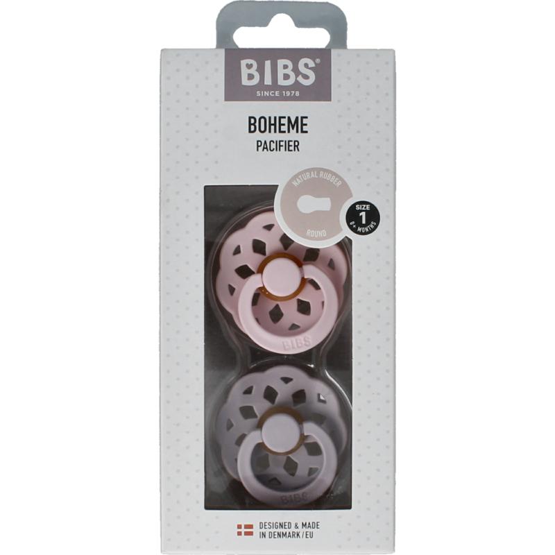 Bibs Fopspeen Maat 1 Blossom Lila