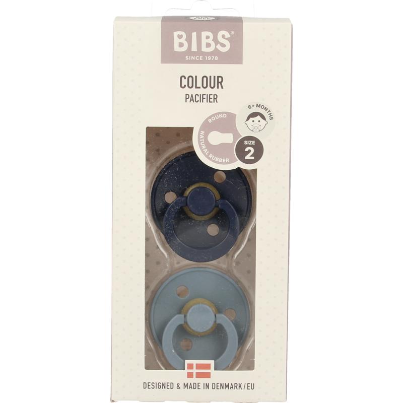 Bibs Fopspeen Maat 2 Deep Spacepetrol 2 Pack