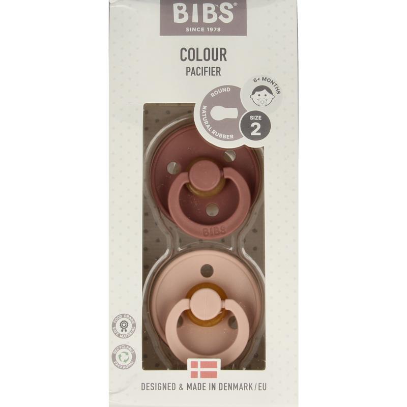 Bibs Fopspeen Maat 2 Woodchuckblush 2 Pack