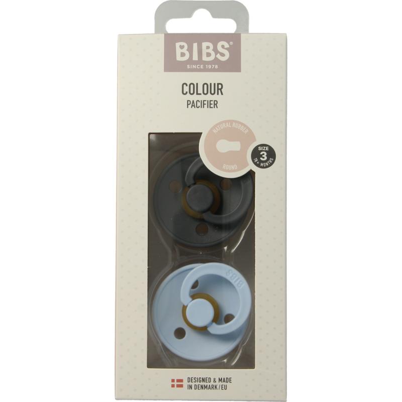 Bibs Fopspeen Maat 3 Baby Blue