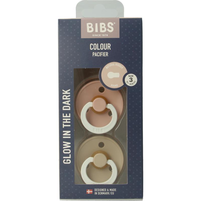 Bibs Fopspeen Maat 3 Blush Vanilla Night