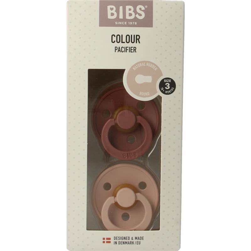 Bibs Fopspeen Maat 3 Woodchuck Blush