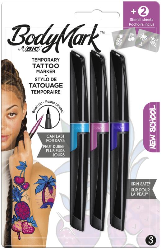 Bic Tattoo Marker New 3+2