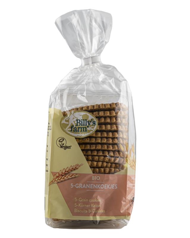 Billy's Farm Granenkoekjes 5 Granen Bio