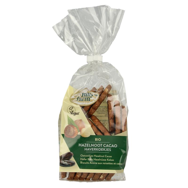 Billy's Farm Haverkoekjes Hazelnoot-Cacao Bio
