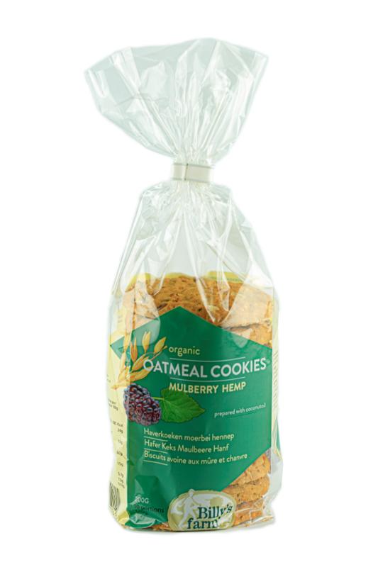 Billy's Farm Haverkoekjes Met Moerbei En Hennep Bio