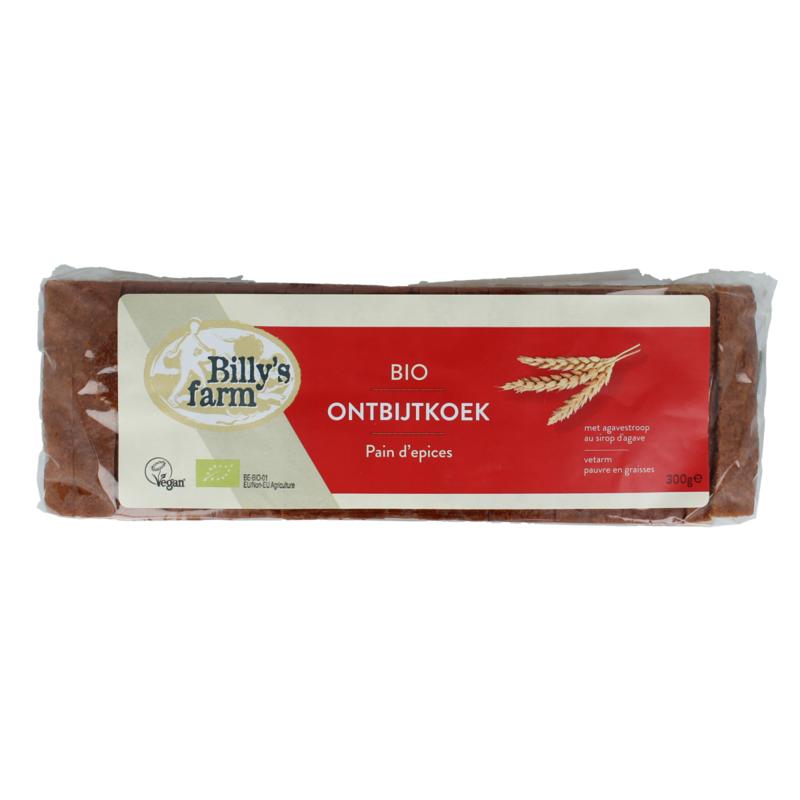 Billy's Farm Ontbijtkoek Naturel Bio