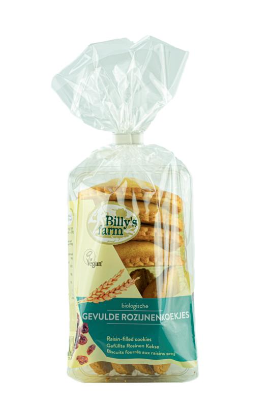 Billy's Farm Rozijnenkoekjes Gevuld Bio
