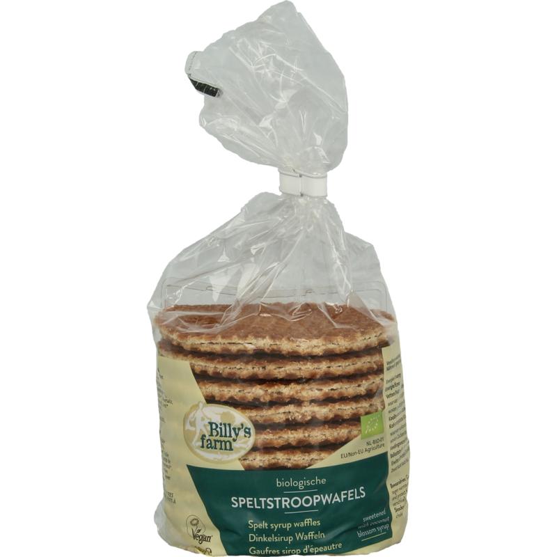 Billy's Farm Spelt Stroopwafels Bio