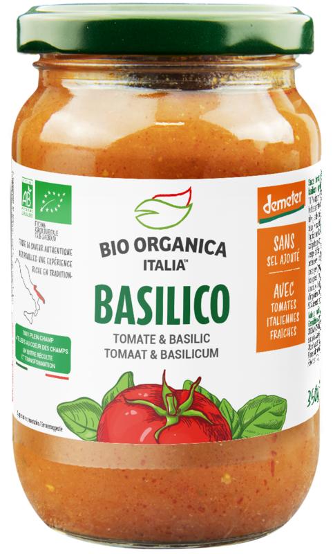 Bio Organica Pastasaus Basilicum Demeter