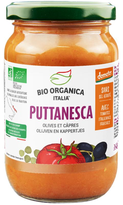 Bio Organica Pastasaus Olijf & Kappertjes Demeter