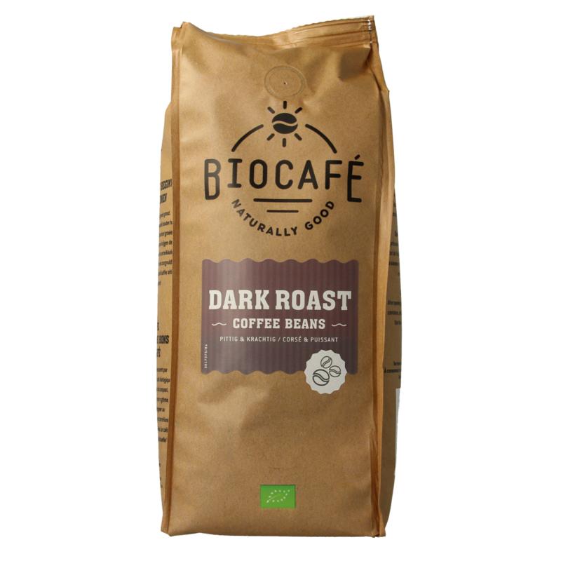Biocafe Koffiebonen Dark Roast Bio